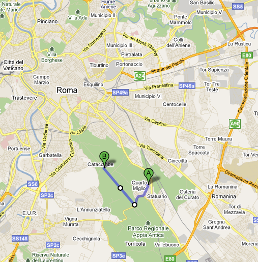 Appia Archelogical Park, SE of Rome